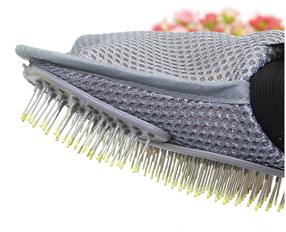 Large Pet Bathing Mitt and Scrubbing Glove